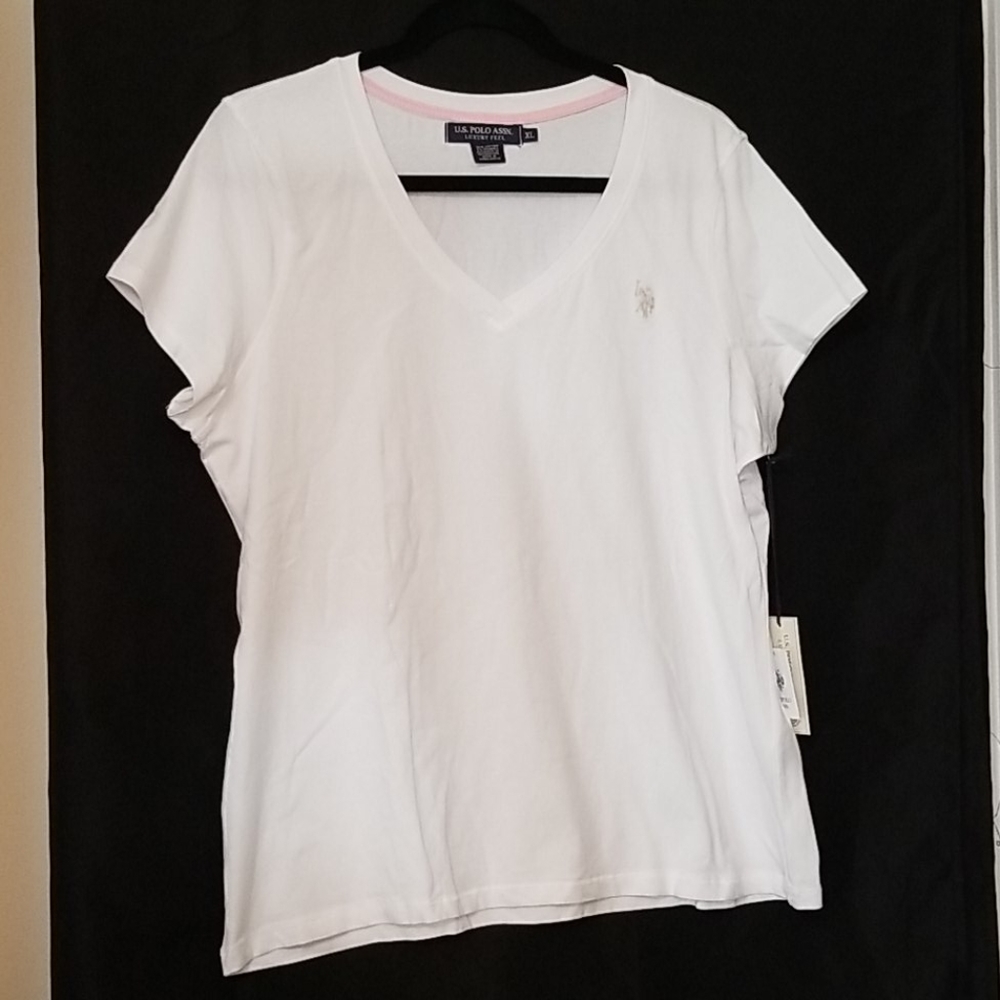 U.S. Polo Assn t-shirt,  white, XL